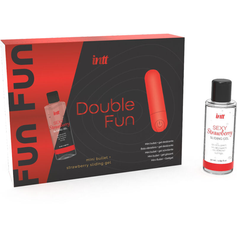 Intt Releases Double Fun Kit With Vibrating Bullet And Strawberry Massage Gel | Niks.fi verkkokauppa