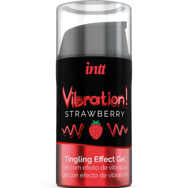 Intt Powerful Intimate Stimulant Liquid Vibrating Gel Strawberry 15 Ml | Niks.fi verkkokauppa