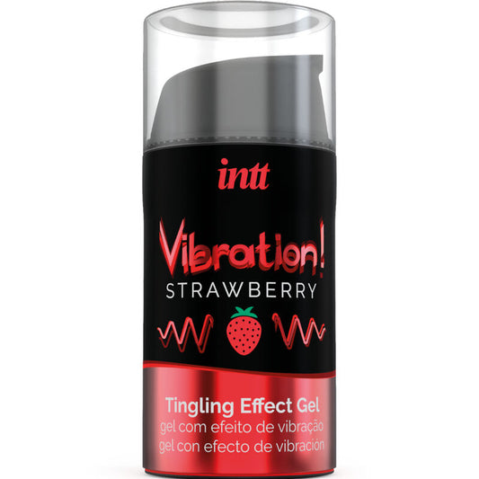 Intt Powerful Intimate Stimulant Liquid Vibrating Gel Strawberry 15 Ml | Niks.fi verkkokauppa