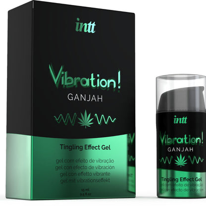 Intt Powerful Intimate Stimulant Liquid Vibrating Gel Cannabis 15Ml | Niks.fi verkkokauppa