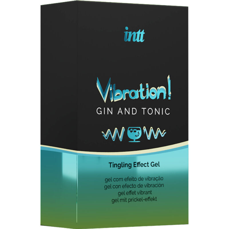 Intt Powerful Intimate Stimulant Liquid Vibrator Gel Gin & Tonic 15Ml | Niks.fi verkkokauppa