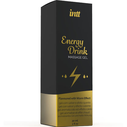 Intt Massage & Oral Sex Massage Gel With Flavored Energy Ca Drink And Heating Effect | Niks.fi verkkokauppa