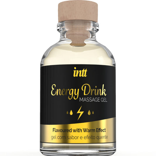 Intt Massage & Oral Sex Massage Gel With Flavored Energy Ca Drink And Heating Effect | Niks.fi verkkokauppa