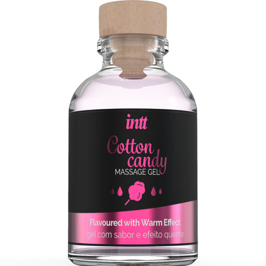 Intt Massage & Oral Sex Massage Gel With Cotton Candy Flavor And Heating Effect | Niks.fi verkkokauppa