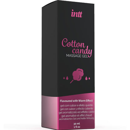 Intt Massage & Oral Sex Massage Gel With Cotton Candy Flavor And Heating Effect | Niks.fi verkkokauppa
