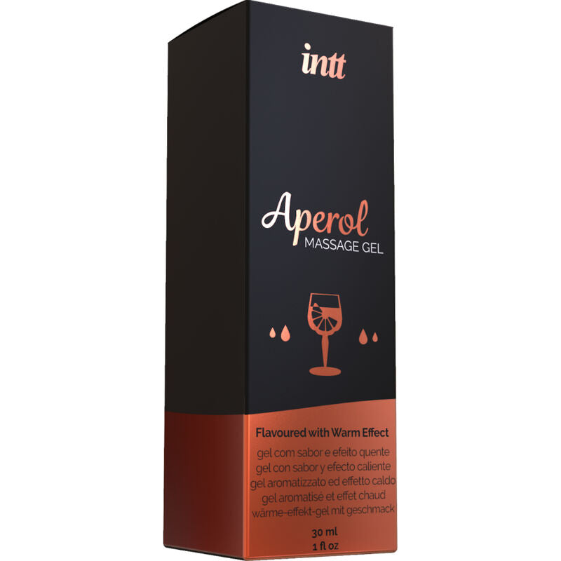 Intt Massage & Oral Sex Aperol Massage Gel Intense Heat Effect | Niks.fi verkkokauppa