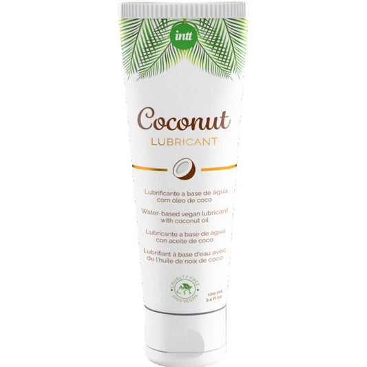 Intt Vegan Water-Based Lubricant With Intense Coconut Flavor | Niks.fi verkkokauppa