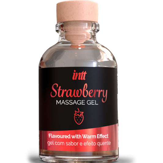Intt Massage & Oral Sex Hot Effect Strawberry Flavor Massage Gel | Niks.fi verkkokauppa