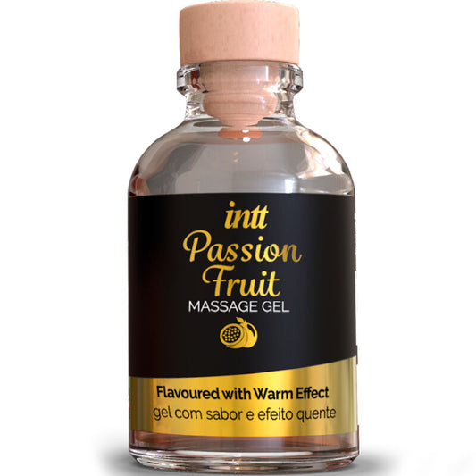 Intt Massage & Oral Sex Passion Fruit Flavored Massage Gel With Heat Effect | Niks.fi verkkokauppa