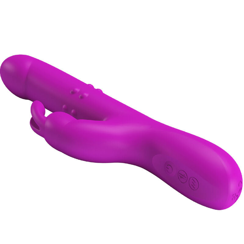 Pretty Love Reese Vibrator With Purple Rotation | Niks.fi verkkokauppa