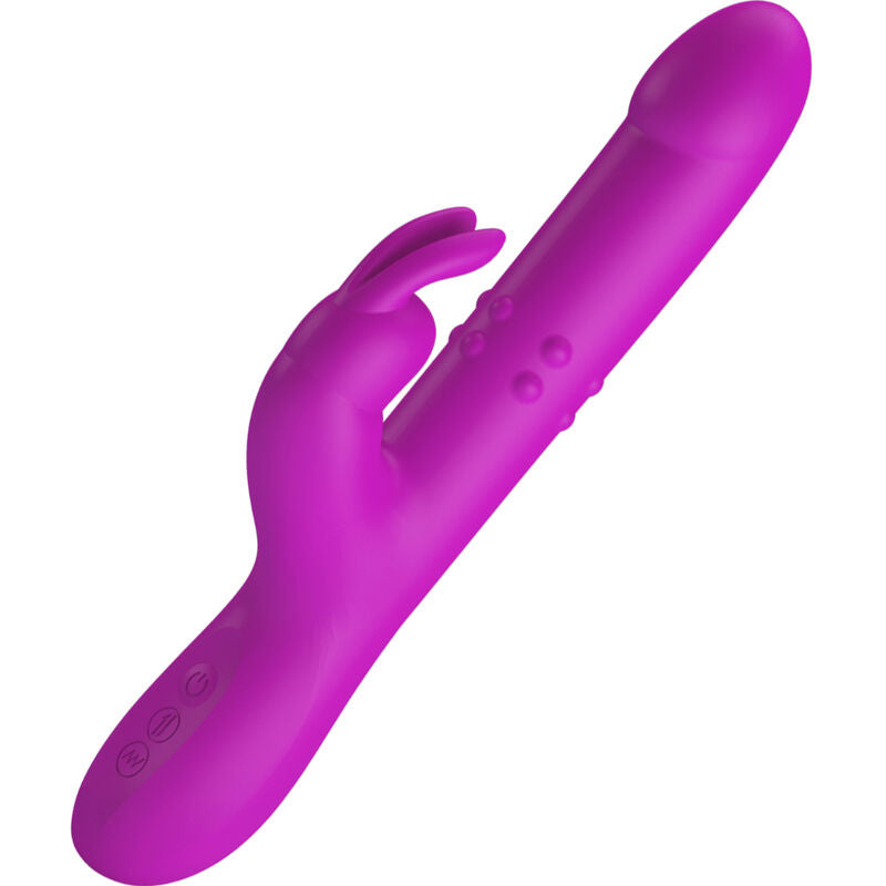 Pretty Love Reese Vibrator With Purple Rotation | Niks.fi verkkokauppa