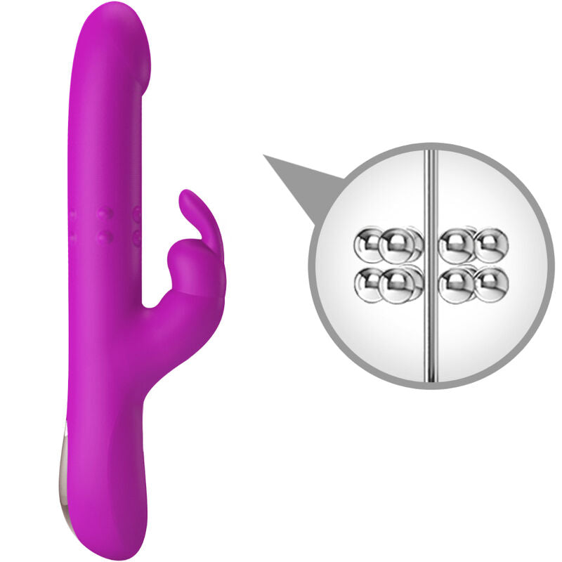 Pretty Love Reese Vibrator With Purple Rotation | Niks.fi verkkokauppa