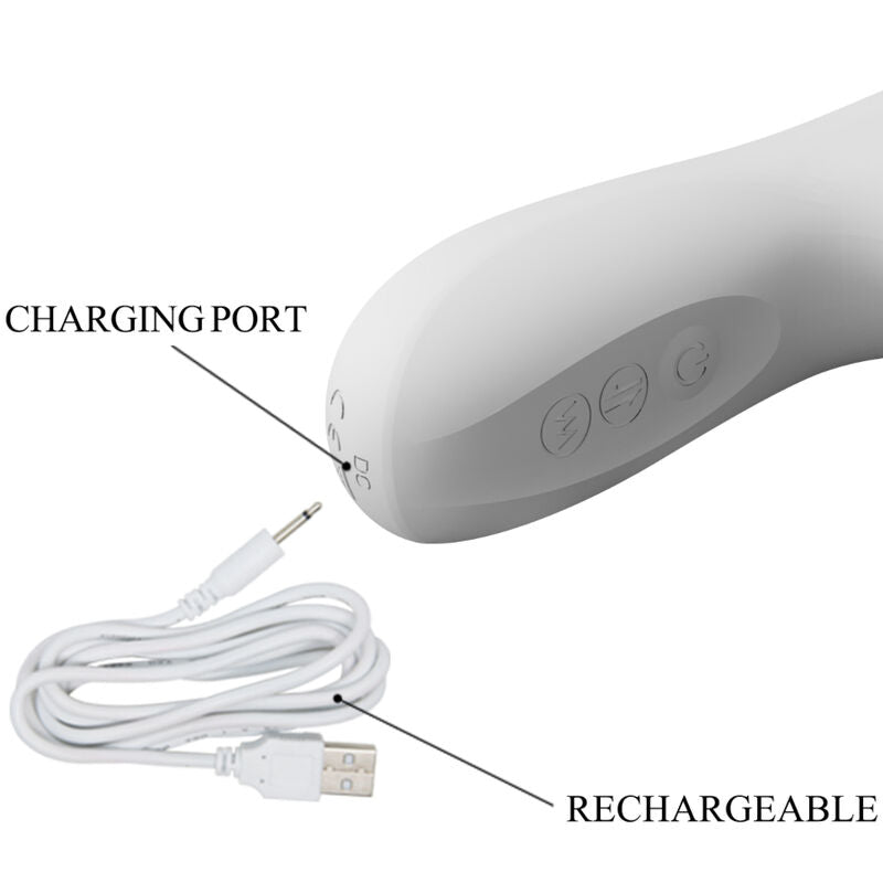 Pretty Love Reese Vibrator With Silver Rotation | Niks.fi verkkokauppa