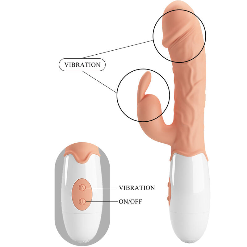 Pretty Love Easter Bunny Vibrator With Stimulator | Niks.fi verkkokauppa