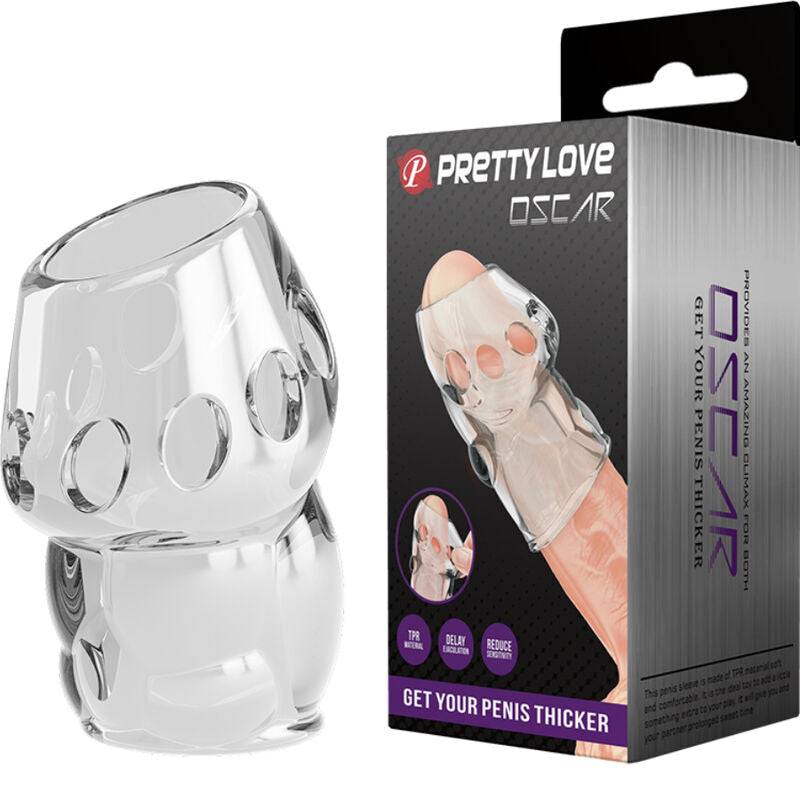 Pretty Love Oscar Transparent Penis Thicker | Niks.fi verkkokauppa