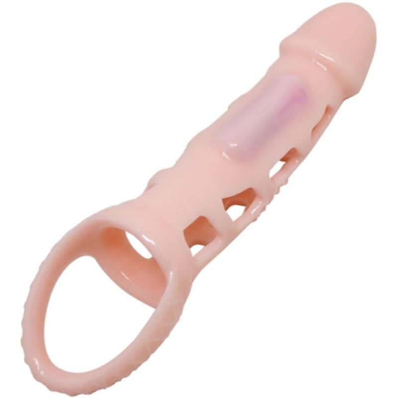 Pretty Love Harrison Penis Extender Cover With Vibration And Strap 13.5 Cm | Niks.fi verkkokauppa