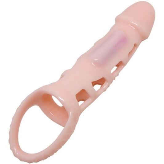 Pretty Love Harrison Penis Extender Cover With Vibration And Strap 13.5 Cm | Niks.fi verkkokauppa