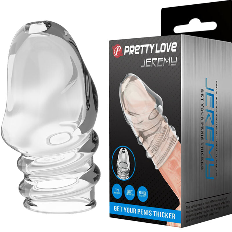 Pretty Love Jeremy Transparent Penis Thicker | Niks.fi verkkokauppa