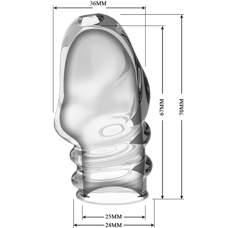 Pretty Love Jeremy Transparent Penis Thicker | Niks.fi verkkokauppa