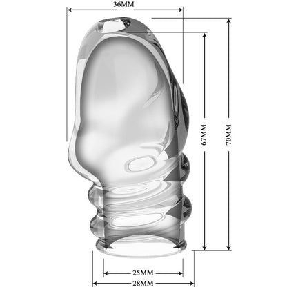 Pretty Love Jeremy Transparent Penis Thicker | Niks.fi verkkokauppa