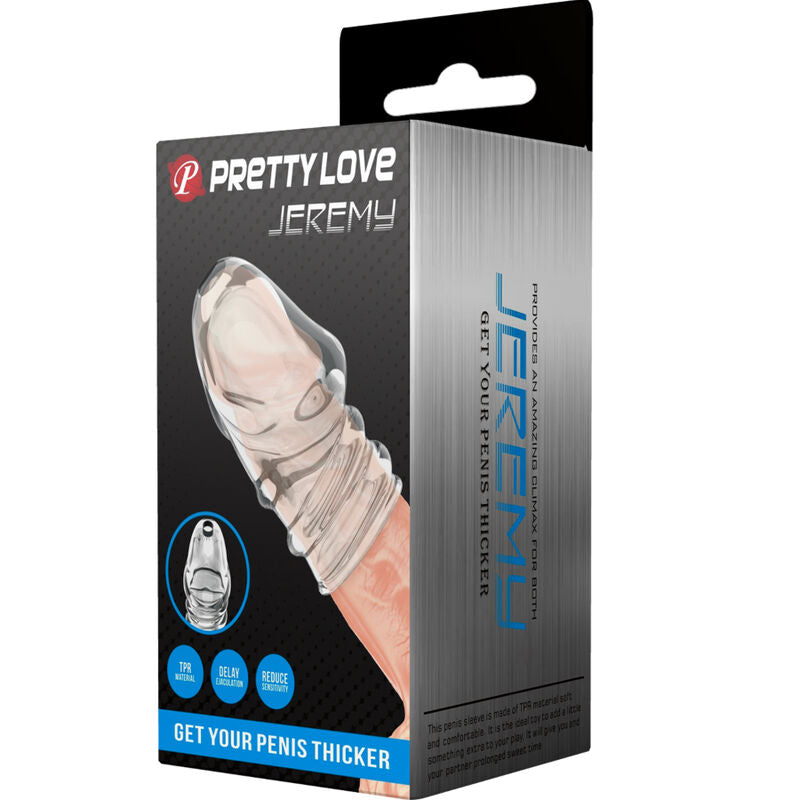 Pretty Love Jeremy Transparent Penis Thicker | Niks.fi verkkokauppa
