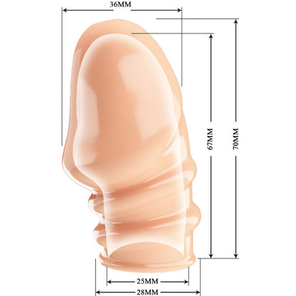 Pretty Love Jeremy Natural Penis Thicker | Niks.fi verkkokauppa