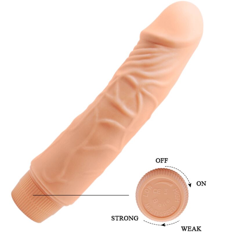 Baile Barbara Realistic Vibrator 20 Cm | Niks.fi verkkokauppa
