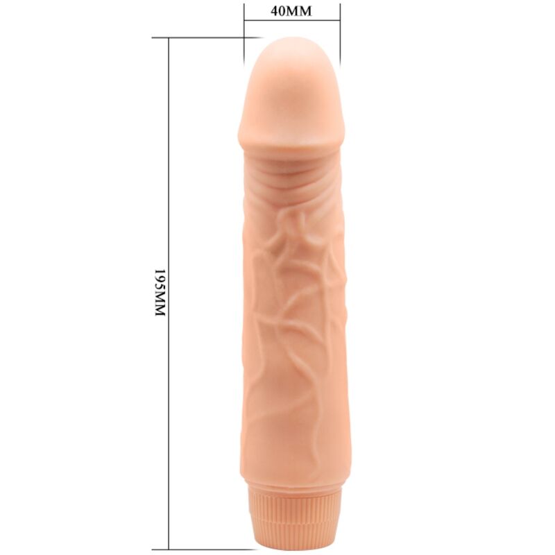 Baile Barbara Realistic Vibrator 20 Cm | Niks.fi verkkokauppa