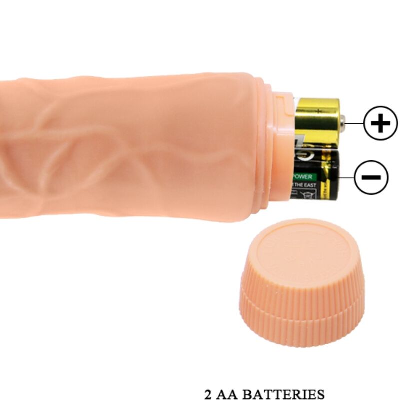 Baile Barbara Realistic Vibrator 20 Cm | Niks.fi verkkokauppa
