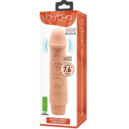 Baile Barbara Realistic Vibrator 20 Cm | Niks.fi verkkokauppa