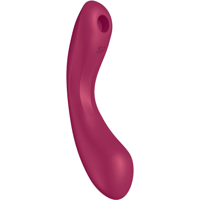 Satisfyer Curve Trinity 1 Air Pulse Vibration Red | Niks.fi verkkokauppa