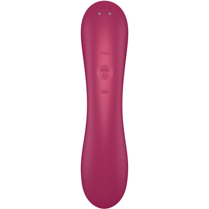 Satisfyer Curve Trinity 1 Air Pulse Vibration Red | Niks.fi verkkokauppa