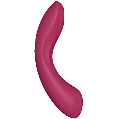 Satisfyer Curve Trinity 1 Air Pulse Vibration Red | Niks.fi verkkokauppa