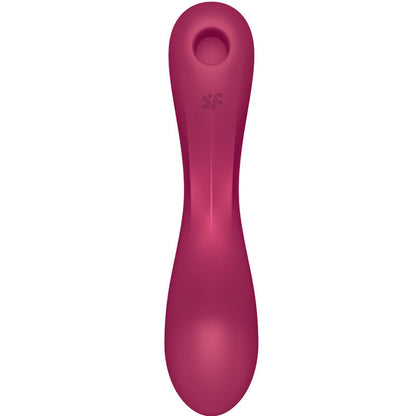 Satisfyer Curve Trinity 1 Air Pulse Vibration Red | Niks.fi verkkokauppa