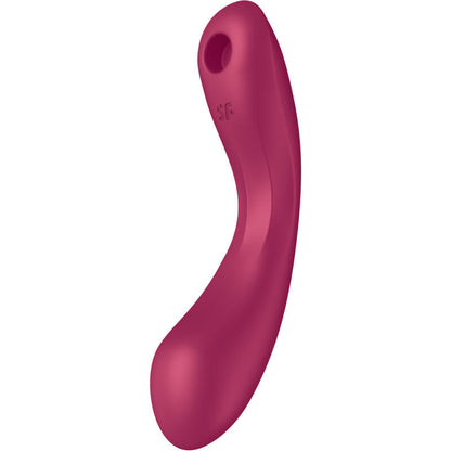 Satisfyer Curve Trinity 1 Air Pulse Vibration Red | Niks.fi verkkokauppa
