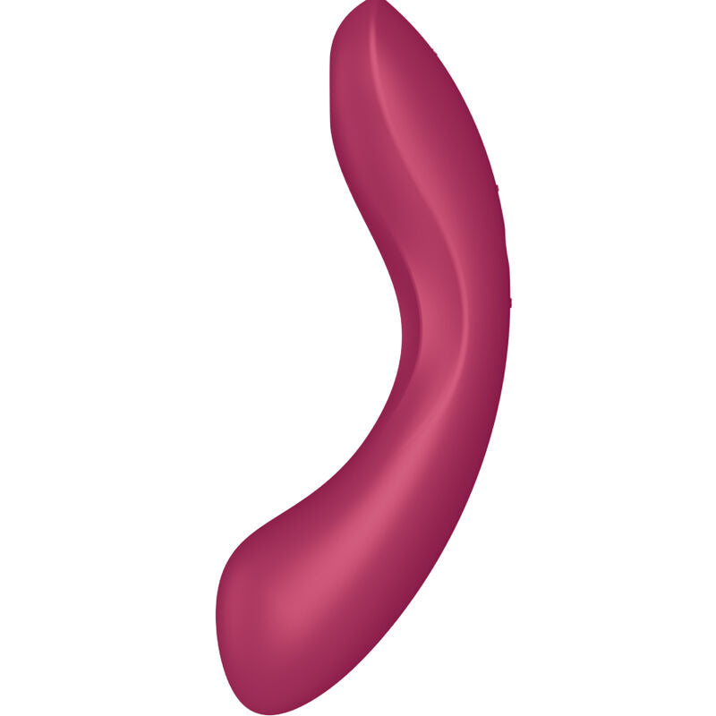 Satisfyer Curve Trinity 1 Air Pulse Vibration Red | Niks.fi verkkokauppa