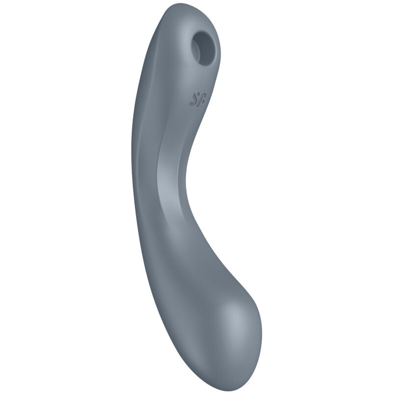 Satisfyer Curve Trinity 1 Air Pulse Vibration Grey | Niks.fi verkkokauppa