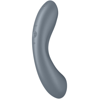 Satisfyer Curve Trinity 1 Air Pulse Vibration Grey | Niks.fi verkkokauppa