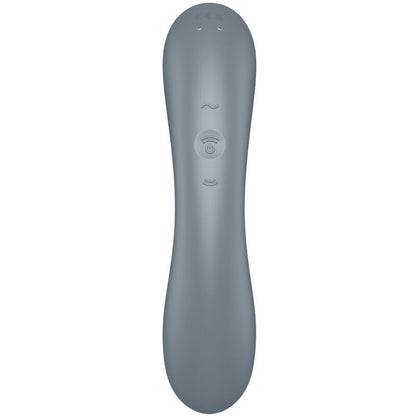 Satisfyer Curve Trinity 1 Air Pulse Vibration Grey | Niks.fi verkkokauppa