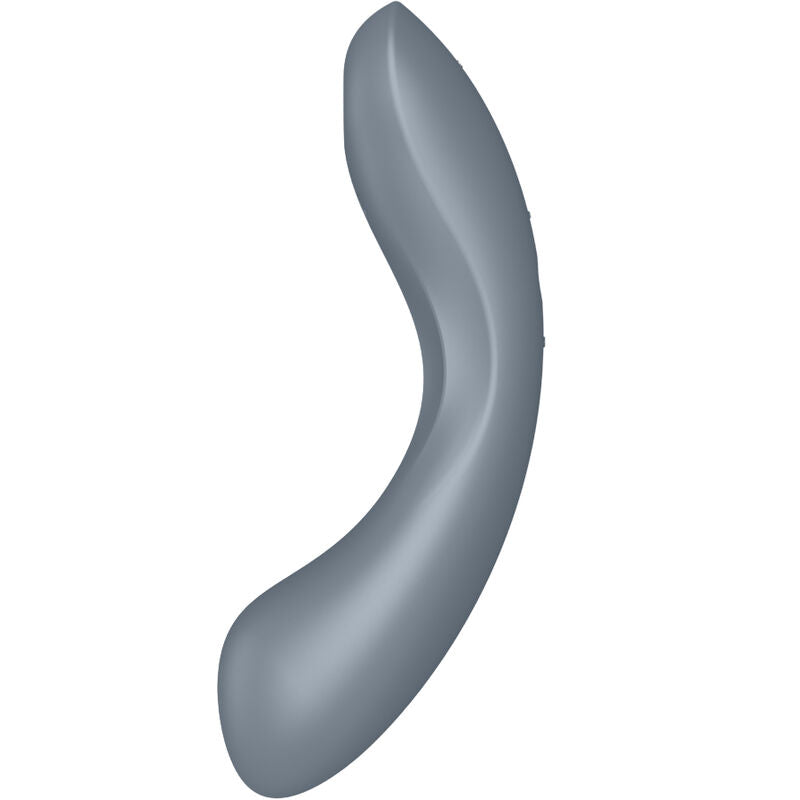 Satisfyer Curve Trinity 1 Air Pulse Vibration Grey | Niks.fi verkkokauppa