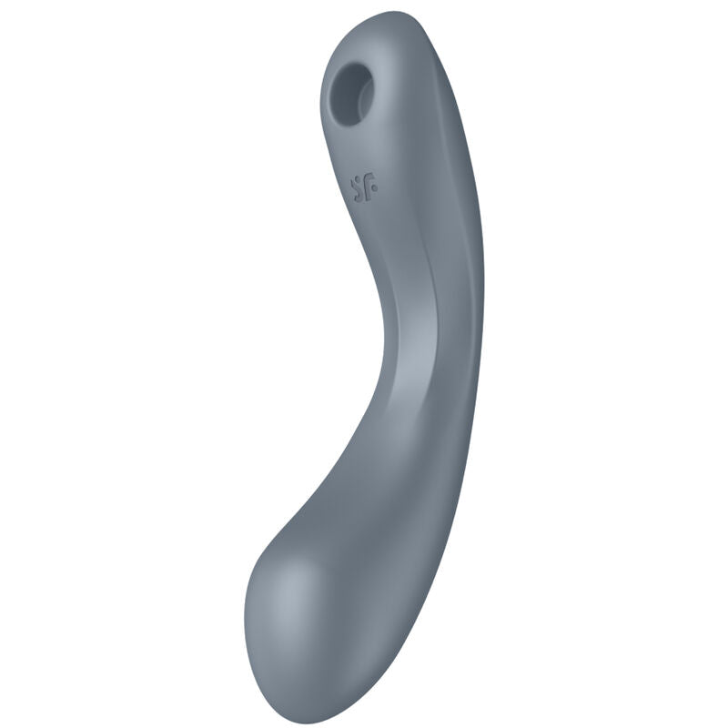Satisfyer Curve Trinity 1 Air Pulse Vibration Grey | Niks.fi verkkokauppa
