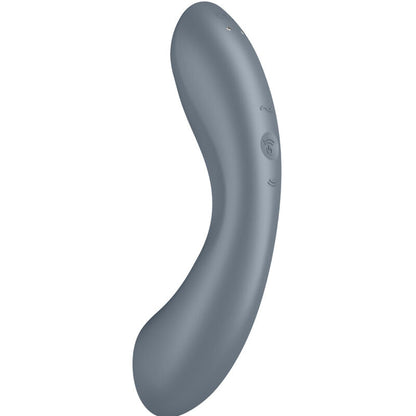 Satisfyer Curve Trinity 1 Air Pulse Vibration Grey | Niks.fi verkkokauppa