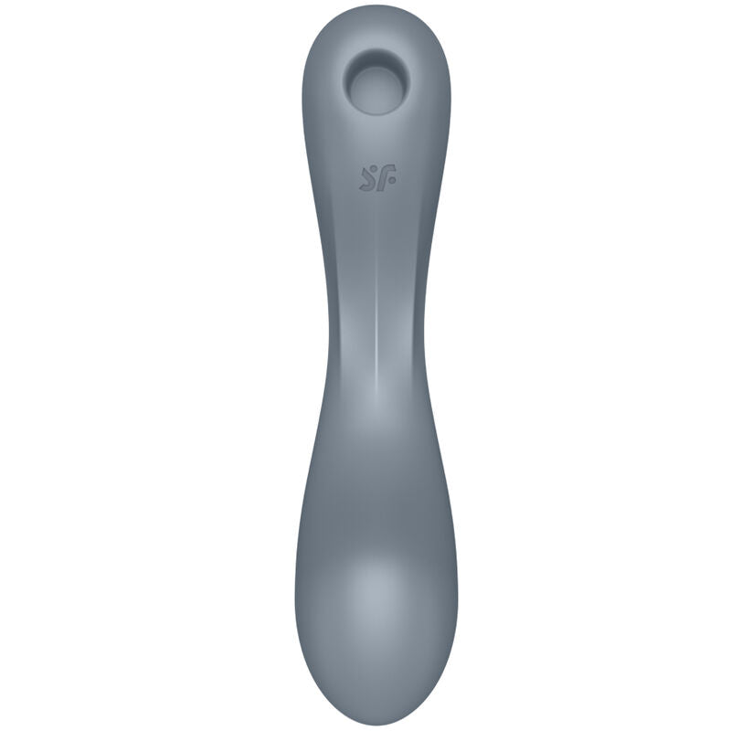 Satisfyer Curve Trinity 1 Air Pulse Vibration Grey | Niks.fi verkkokauppa