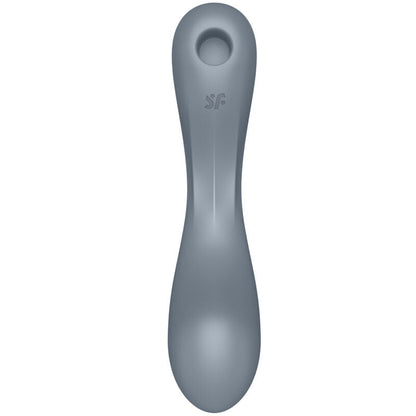 Satisfyer Curve Trinity 1 Air Pulse Vibration Grey | Niks.fi verkkokauppa