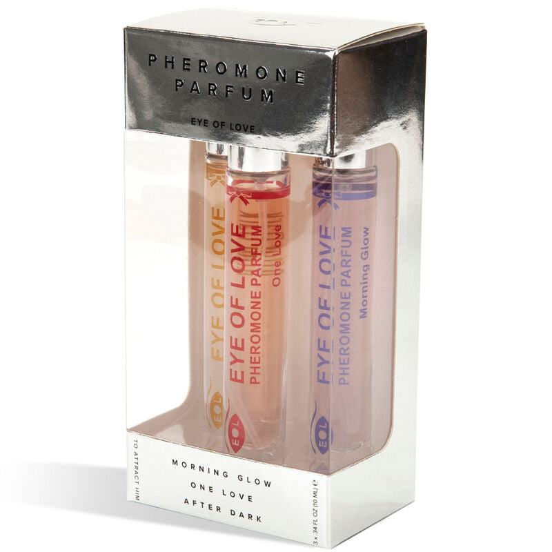 Eye Of Love Eol Phr Parfum 10 Ml Set/3 Morning Glow, One Love, After Dark | Niks.fi verkkokauppa