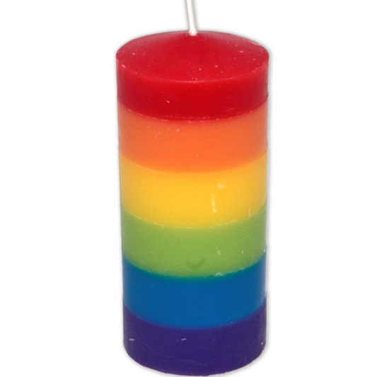 Pride Big Candle With Lgbt Flag | Niks.fi verkkokauppa