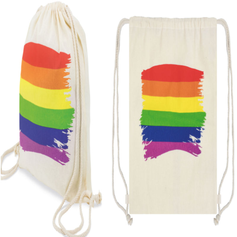 Pride Cotton Lgbt Flag Backpack | Niks.fi verkkokauppa