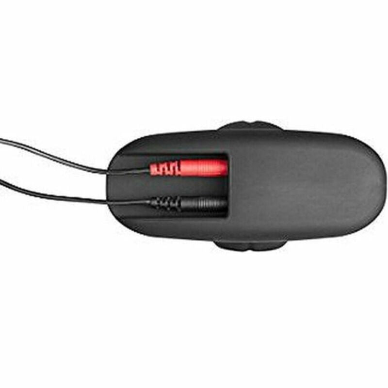 Electrastim Silicone Black Rocker Butt Plug Large | Niks.fi verkkokauppa