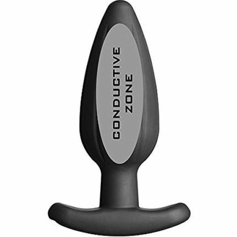 Electrastim Silicone Black Rocker Butt Plug Large | Niks.fi verkkokauppa