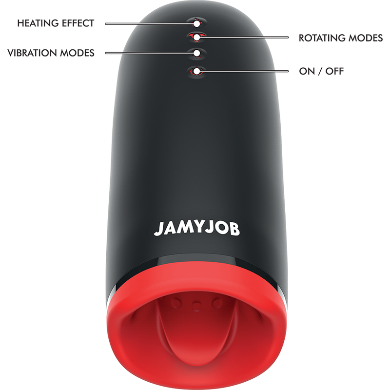 Jamyjob Spin-X Heating And Rotation Masturbator | Niks.fi verkkokauppa